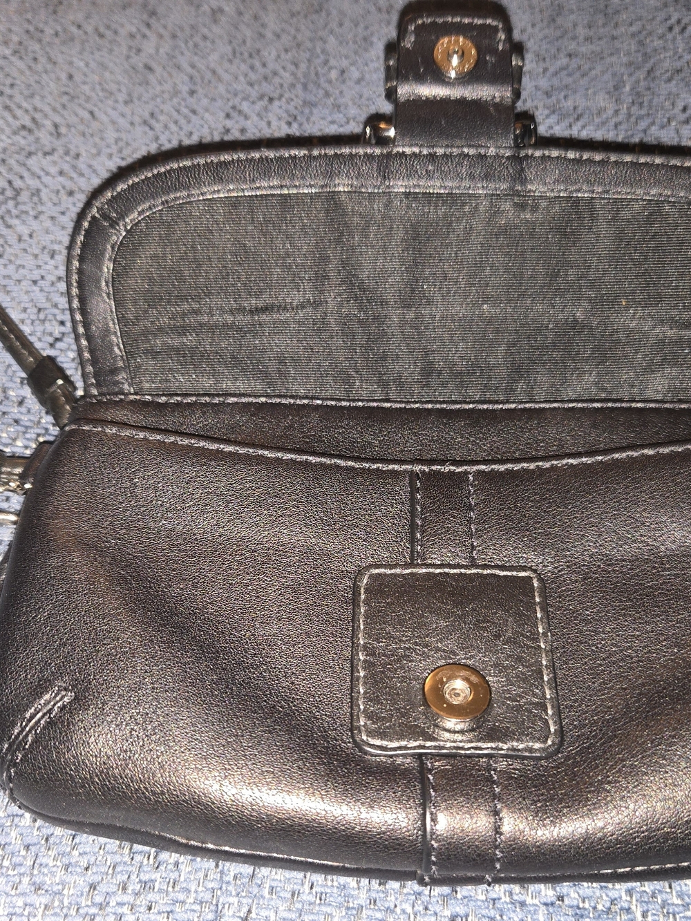 Coach Dual Compartment Wristlet - Picture 10 of 10